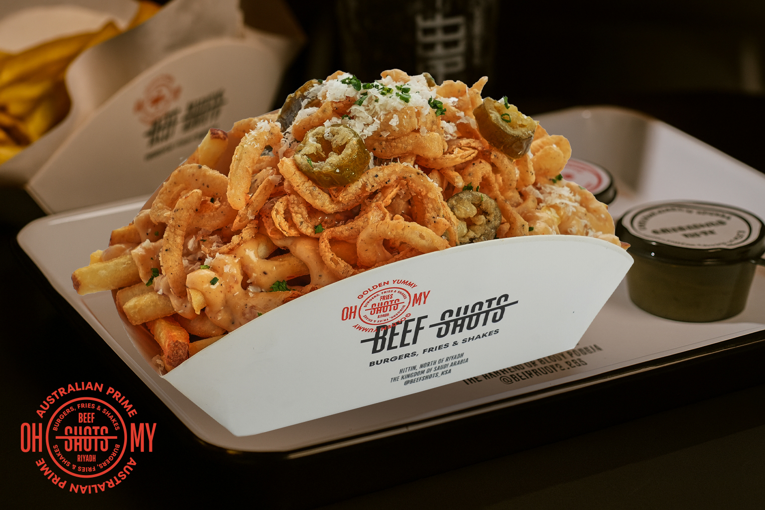 Crispy Onion & Jalapeño Fries