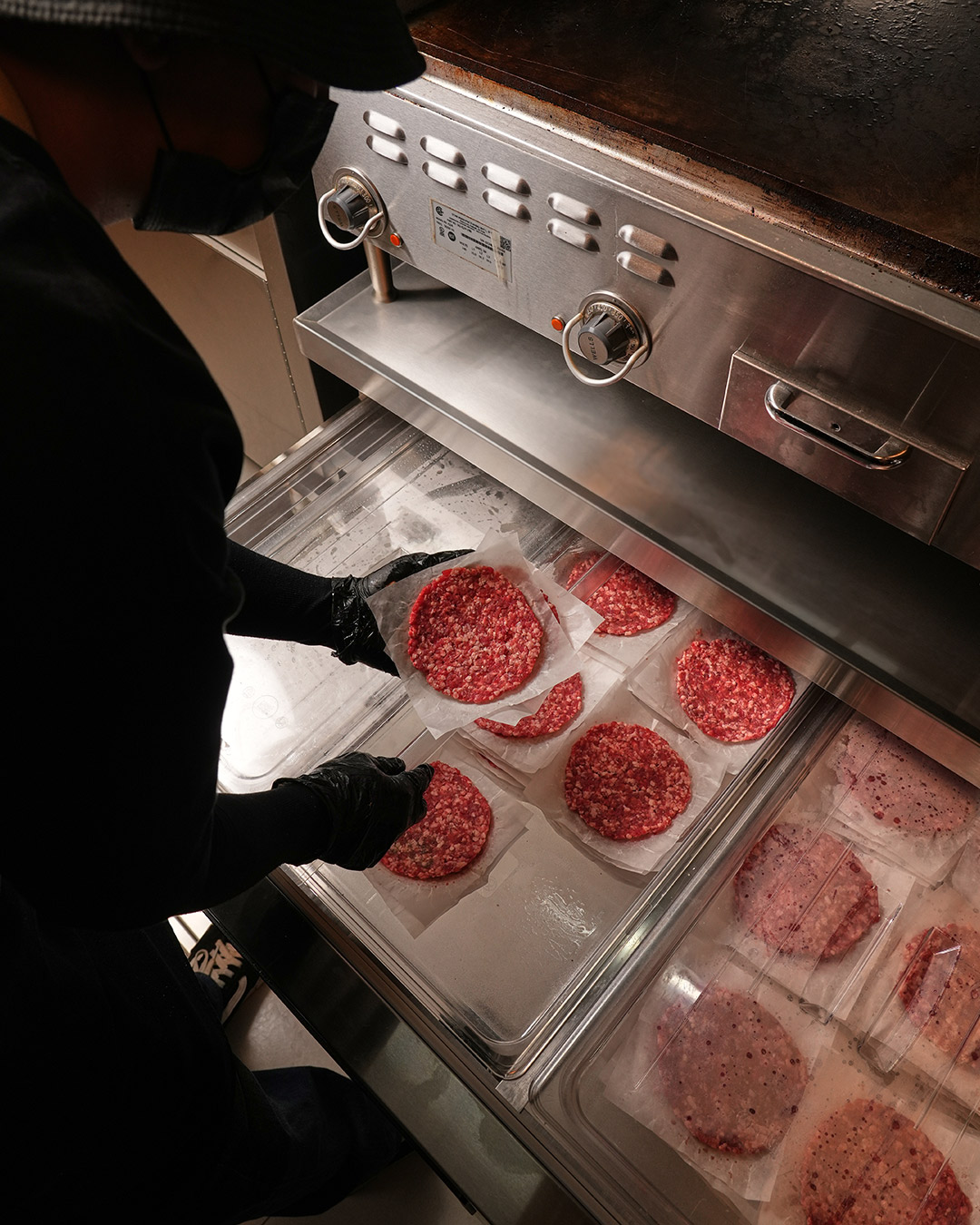 Preparing Fresh Beef Patties at Beefshots